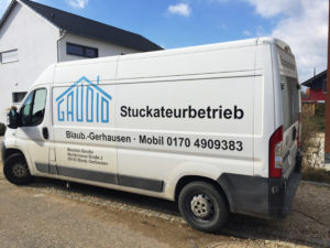 Gaudio Stuckateur Firmenfahrzeug